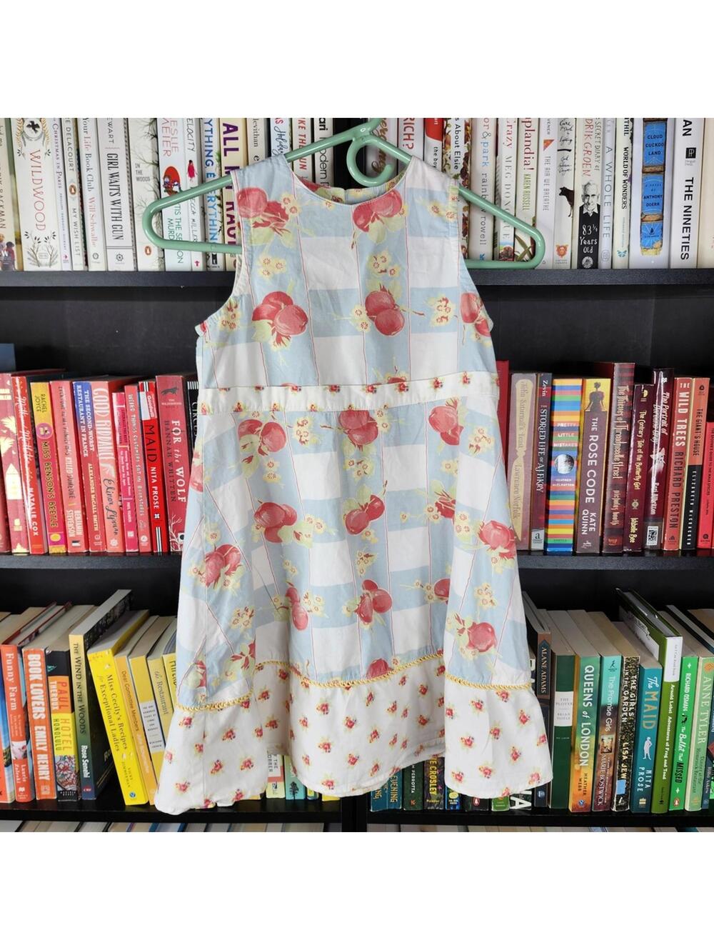 Adorable Floral Kids Dress in Blue and Pink Baby Lulu 6x